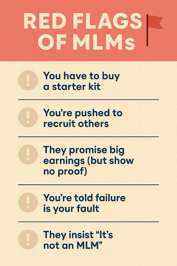 Red Flags of MLMs